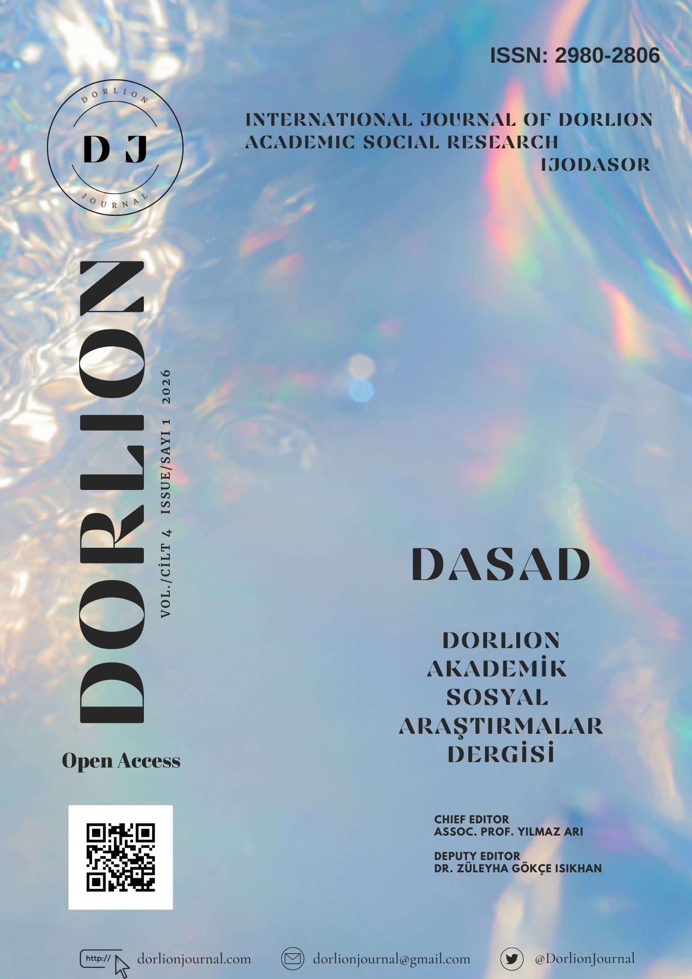 					Cilt 4 Sayı 1 (2026): Bahar Gör
				